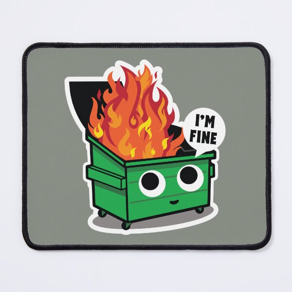 Item preview, Cute Dumpster Fire designed and sold by pufahl.