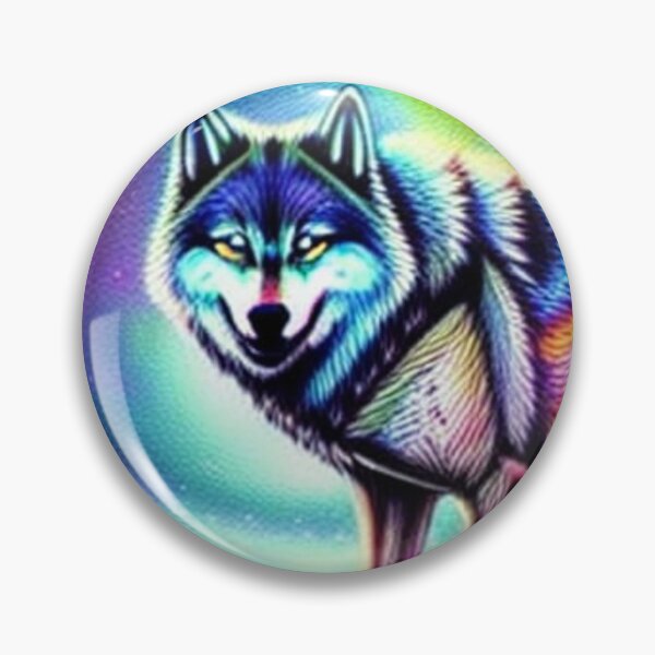 Item preview, Psychedelic wolf  designed and sold by dwhowe.