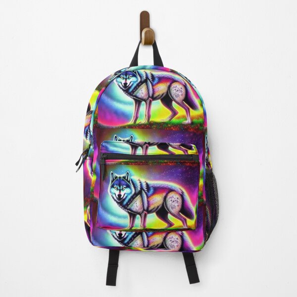 Item preview, Psychedelic wolf  designed and sold by dwhowe.