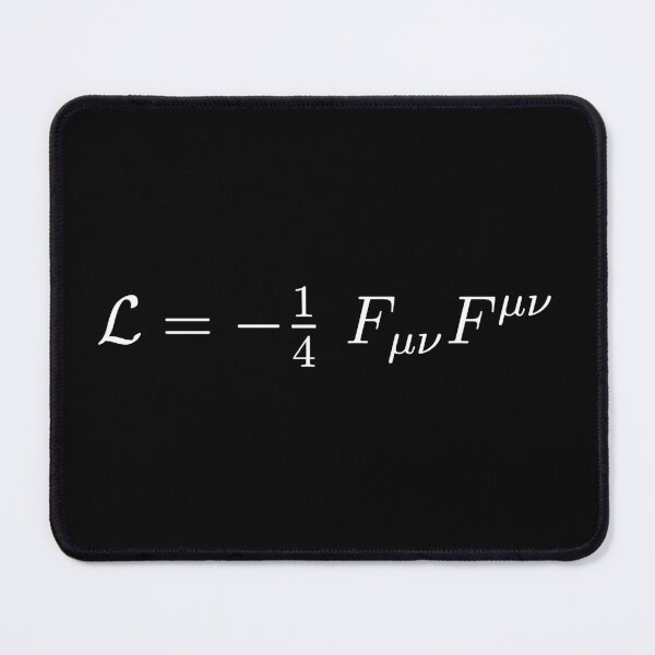 Item preview, Electromagnetic field lagrangian, Quantum electrodynamcis, standard model and physics designed and sold by NoetherSym.