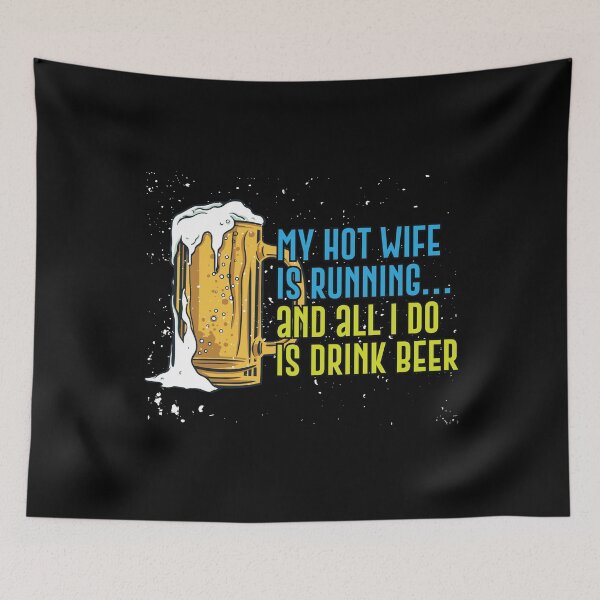 Item preview, Funny Marathon Running and Cross Country Runner Beer  designed and sold by Rzelemenz.