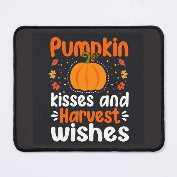 Item preview, Pumpkin kisses and harvest wishes. designed and sold by tabykid.