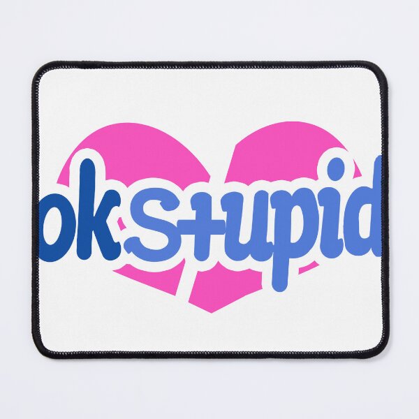 Item preview, ok stupid no love tee designed and sold by milkywaymusic.
