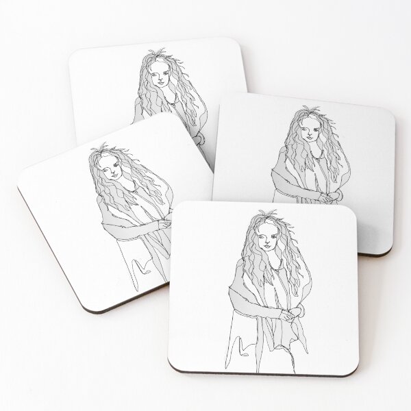 Item preview, Contour Drawing of Girl  designed and sold by julyperson.