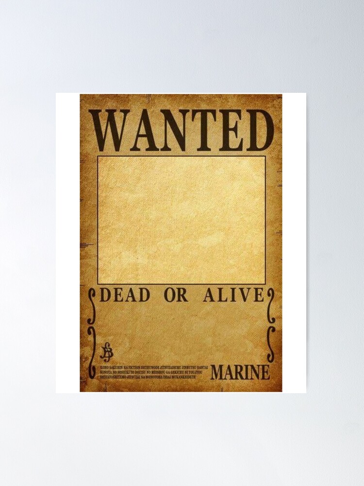 One Piece Wanted Posters Give-away – All About Anime and Manga