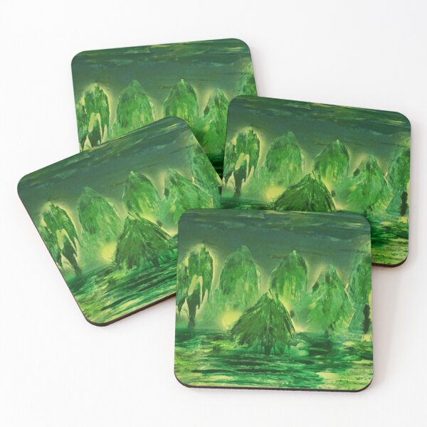 Item preview, Flooded Forest in winter mist designed and sold by George Hutton Hunter.