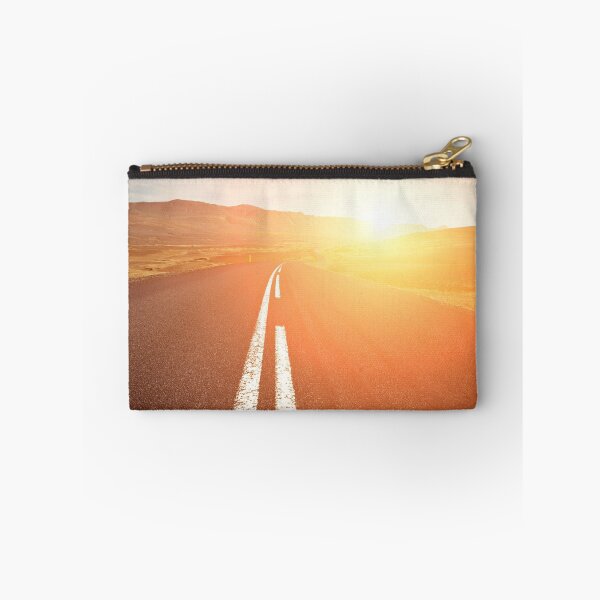 Item preview, Asphalt Road field landscape with the bright solar effect designed and sold by dvoevnore.