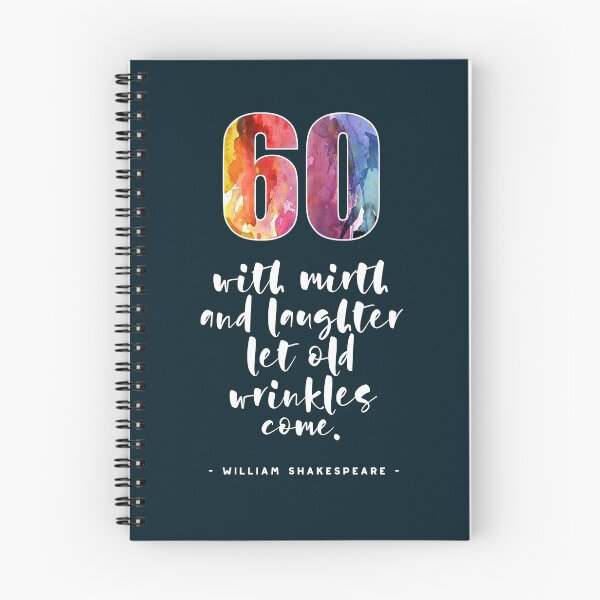 Item preview, 60. Birthday. Shakespeare quote. - Geburtstag designed and sold by STYLESYNDIKAT.