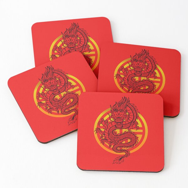 Item preview, Black Asian Dragon - Chinese Zodiac designed and sold by LushCatDesign.