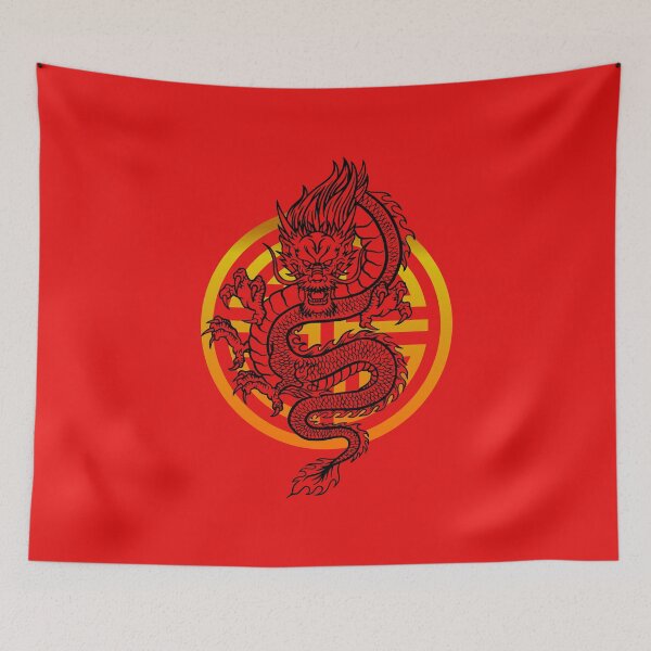 Item preview, Black Asian Dragon - Chinese Zodiac designed and sold by LushCatDesign.