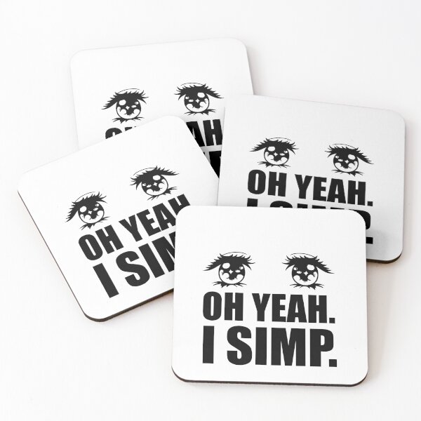 Item preview, Oh Yeah I Simp. Beautiful anime eyes for simps designed and sold by abowersock.