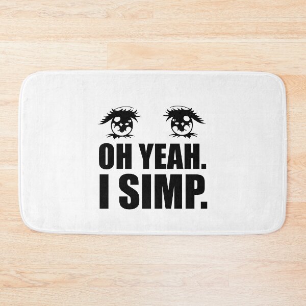 Item preview, Oh Yeah I Simp. Beautiful anime eyes for simps designed and sold by abowersock.