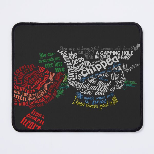 Item preview, Rumbelle Beauty and the Beast Quotes designed and sold by Almas-Workshop.