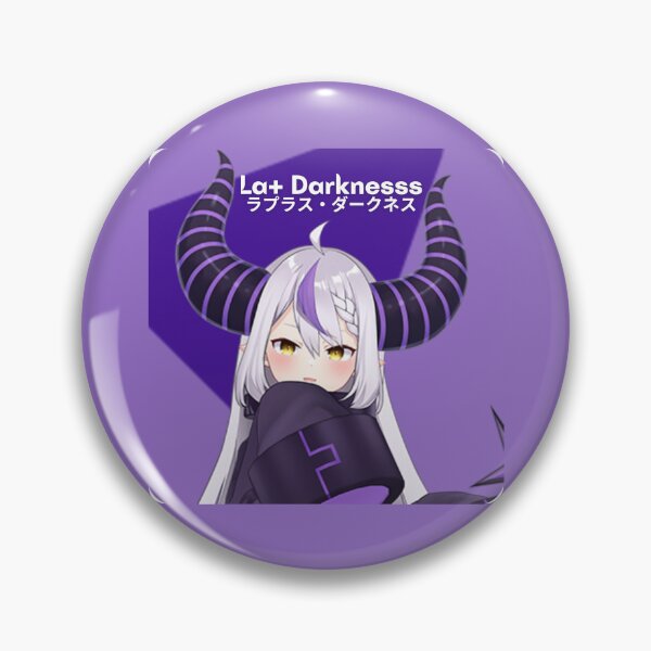Item preview, La+ Darknesss Hololive Virtual Youtuber ラプラス・ダークネス Vtuber holoX designed and sold by creativille.