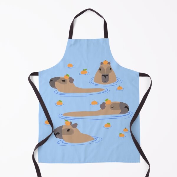 Item preview, Bathing Capybara print designed and sold by Sara-T.