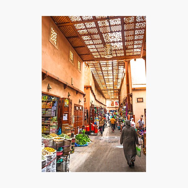Aperçu de l'œuvre Marrakech market, Médina de Marrakech. Maroc .2. créée et vendue par BENMBARK.