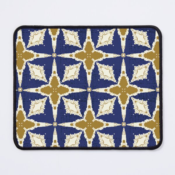 Item preview, Christmas Sweater - Denim Blue & Bronze Yellow designed and sold by Jasrese.