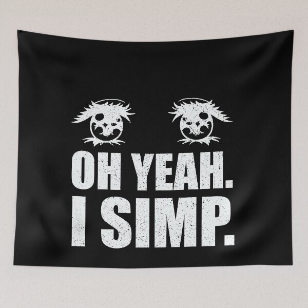 Item preview, Oh Yeah I Simp. Beautiful anime eyes for simps designed and sold by abowersock.