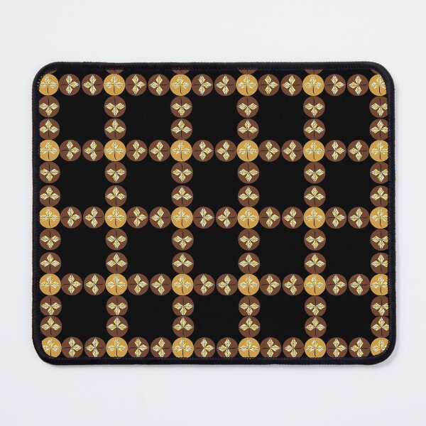 Item preview, Black and gold pattern designed and sold by Mira Markusfeld.
