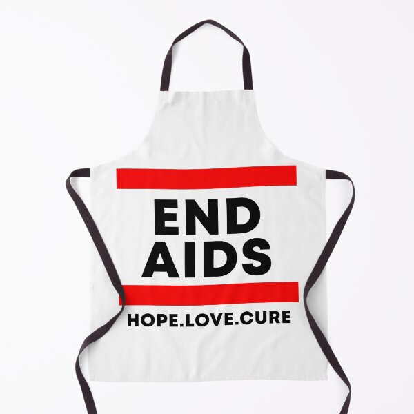 Item preview, END AIDS Hope Love Cure designed and sold by Color-Sparkle.