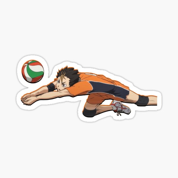 Haikyuu Nishinoya Sticker For Sale By Themiraclelife Redbubble