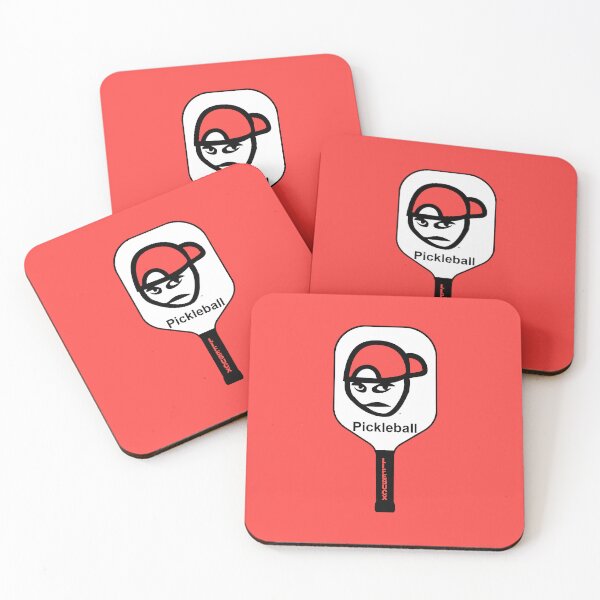Artikelvorschau, LifeSucx Angry Guy Red Pickleball Paddle Design entworfen und verkauft von LifeSucx.