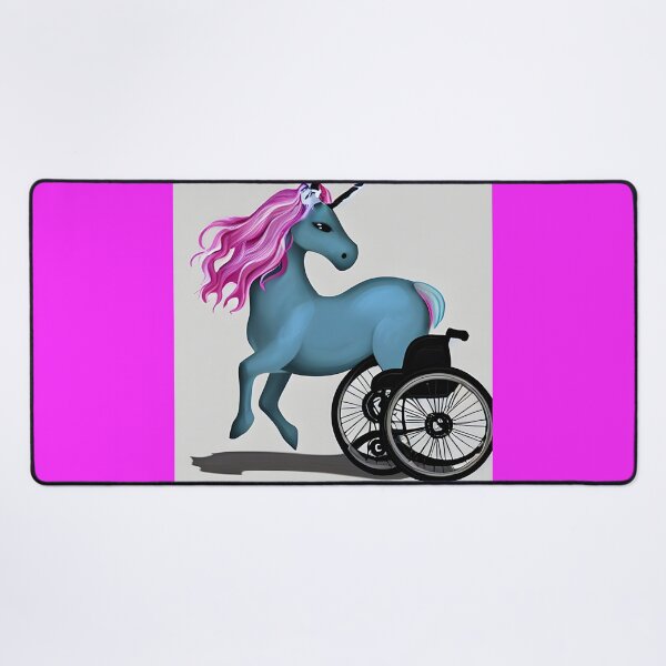 Item preview, Unicorn in a Wheelchair designed and sold by NitaBond.