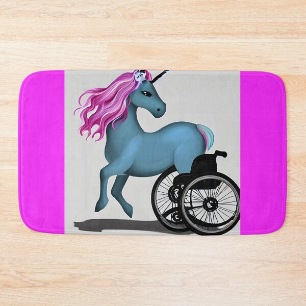 Item preview, Unicorn in a Wheelchair designed and sold by NitaBond.