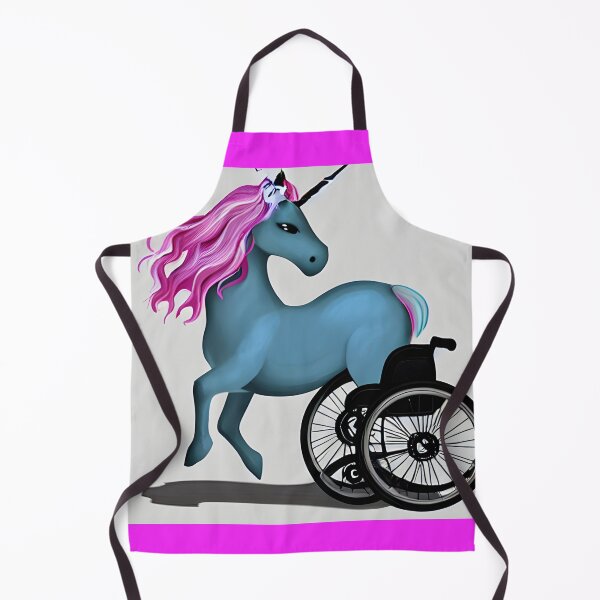 Item preview, Unicorn in a Wheelchair designed and sold by NitaBond.