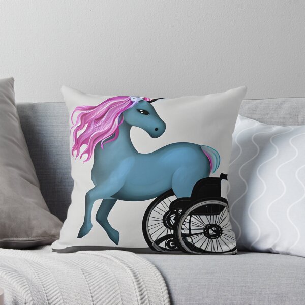 Item preview, Unicorn in a Wheelchair designed and sold by NitaBond.