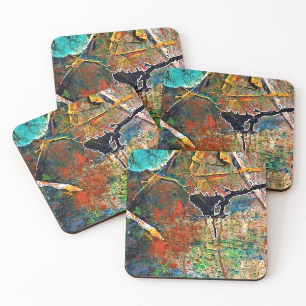 Item preview, Copper Islands III designed and sold by GreatAukArt.
