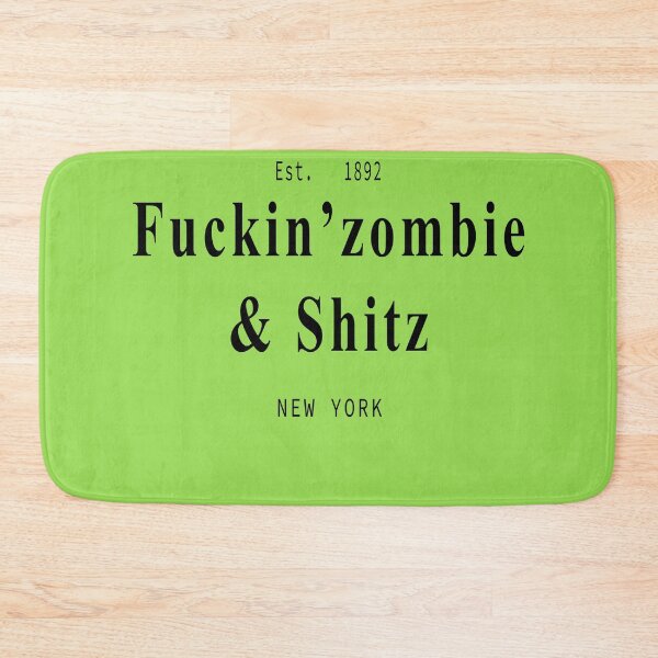 Item preview, fuckin' zombie & shitz abercrombie styled tee designed and sold by milkywaymusic.