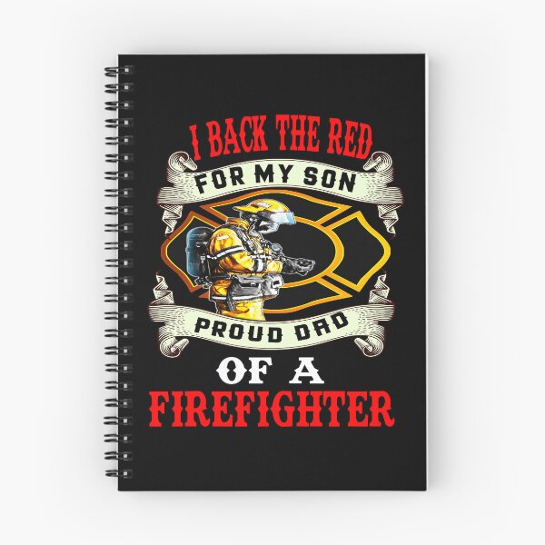 Item preview, I Back The Red For My Son Proud Dad Of A Firefighter Firefighter Fireman's designed and sold by fantasticdesign.