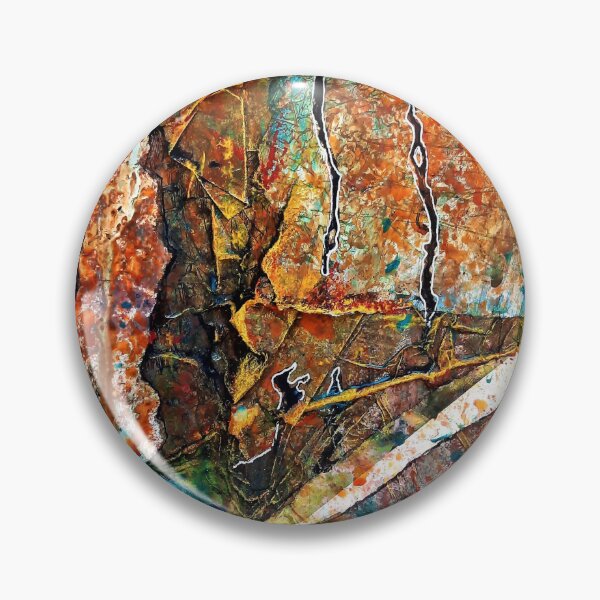 Item preview, copper Islands VII designed and sold by GreatAukArt.