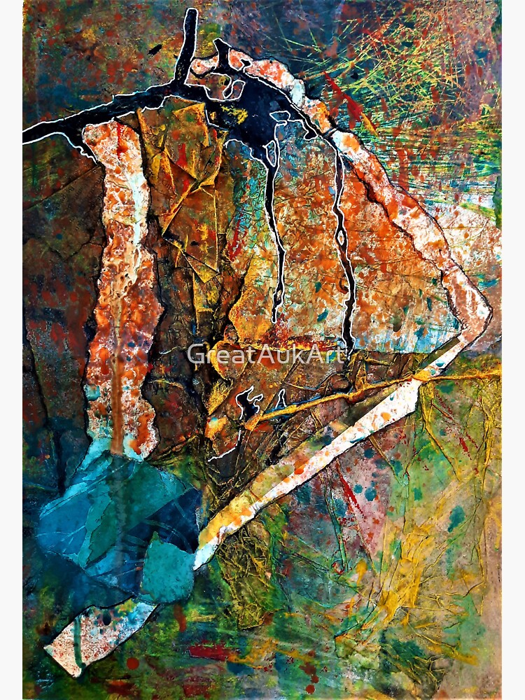 "copper Islands VII" Sticker for Sale by GreatAukArt Redbubble