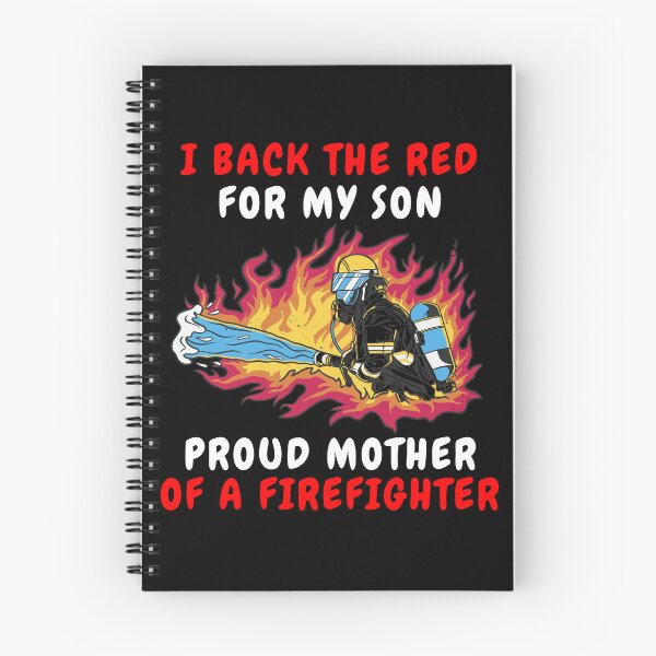 Item preview, Firefighter Fireman's I Back The Red For My Son Proud Mother Of A Firefighter designed and sold by fantasticdesign.