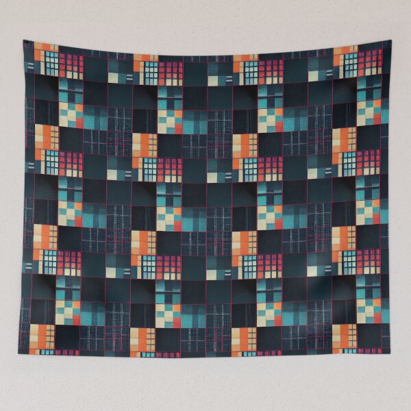 Item preview, Cyberpunk Patchwork designed and sold by BuraxisDesigns.
