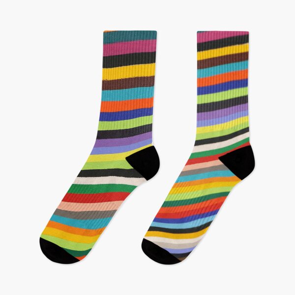 Item preview, Rainbow colored line design designed and sold by Kitslam Art.