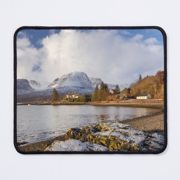 Item preview, Applecross Hills in Winter, Ardarroch Scotland designed and sold by PhotosEcosse.