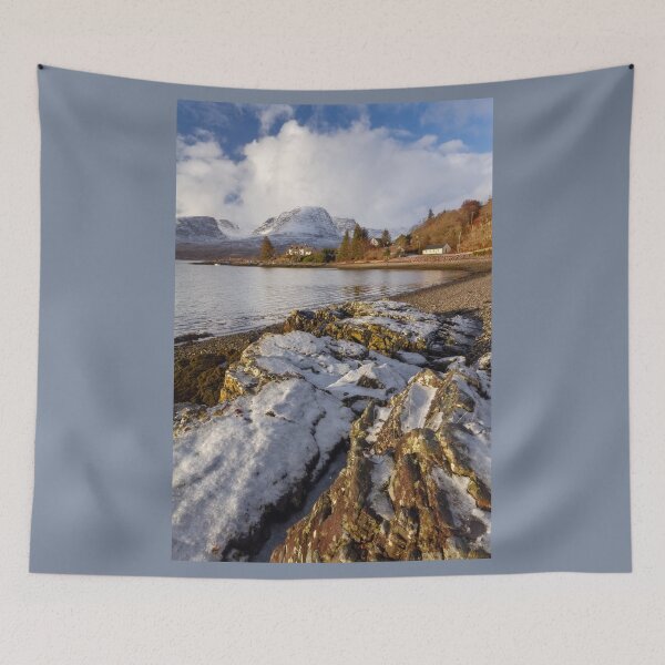 Item preview, Applecross Hills in Winter, Ardarroch Scotland designed and sold by PhotosEcosse.