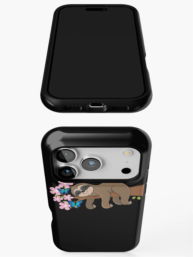Thumbnail 3 of 4, iPhone Case, Sloth Stack designed and sold by ColourTrials.