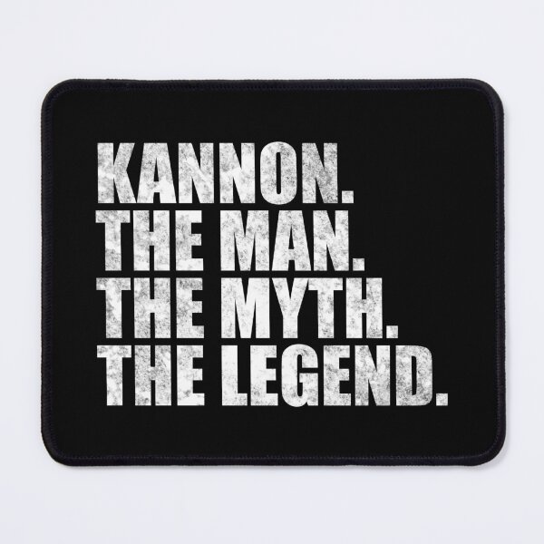 Item preview, Kannon Name Kannon The Man The Myth The legend designed and sold by Teelogic.