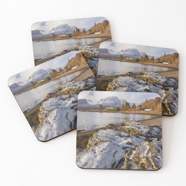 Item preview, Applecross Hills in Winter, Ardarroch Scotland designed and sold by PhotosEcosse.