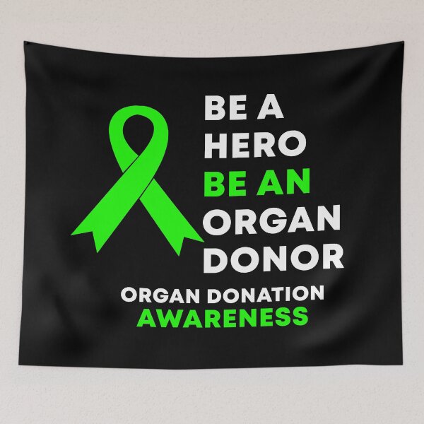 Item preview, Be A Hero Be An Organ Donor designed and sold by Color-Sparkle.