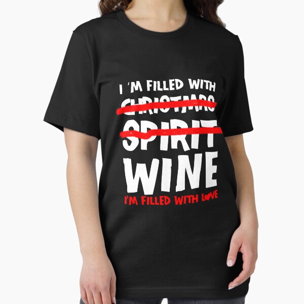 Artikel-Vorschau von Im gefüllt mit Wein-T-Shirt, designt und verkauft von Mill8ion.
