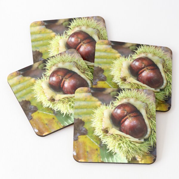 Item preview, Chestnuts on the Leaves designed and sold by pinkal.
