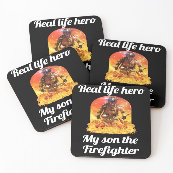 Item preview, Firefighter Fireman's Real Life Hero My Son The Firefighter designed and sold by fantasticdesign.