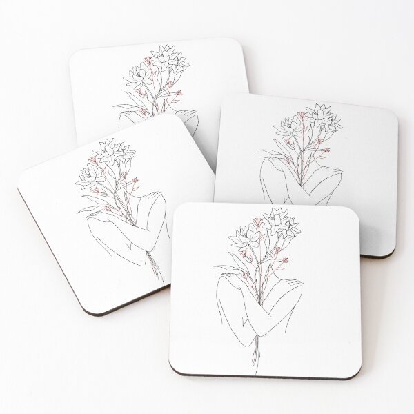 Item preview, Minimalist Flower Lady designed and sold by chongleart.