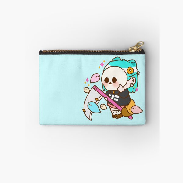 Item preview, Cute Character Holding Scythe designed and sold by satchisatchi.