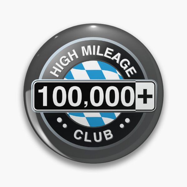 Item preview, Bavarian High Mileage Club - 100,000+ Miles designed and sold by brainthought.